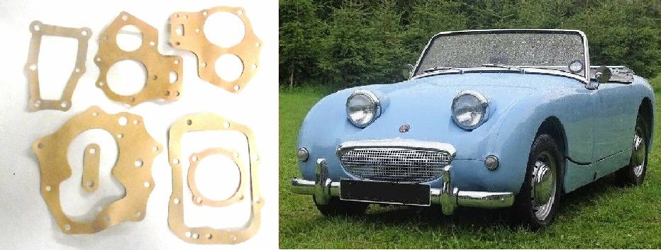 GEARBOX GASKET SET (Austin Healey Frogeye Sprite) (1958- 61)