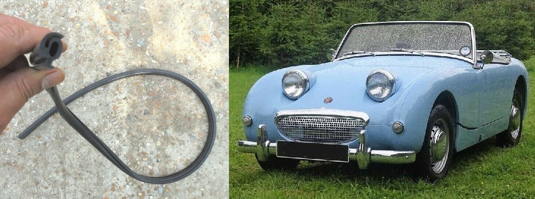 WINDSCREEN FRAME RUBBER BASE SEAL (Austin Healey Frogeye Sprite) (1958- 61)
