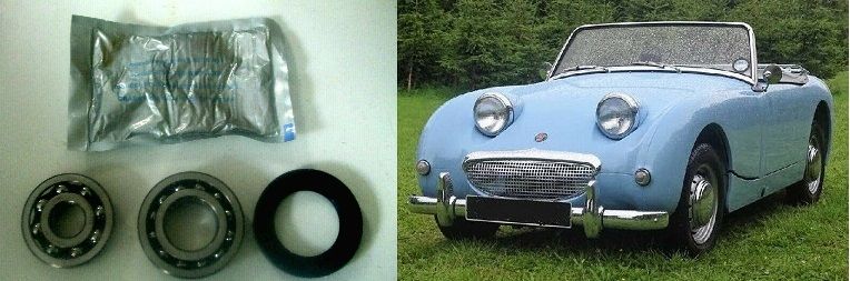 FRONT WHEEL HUB BEARING KIT x1 (Austin Healey Frogeye Sprite) (1958- 61)