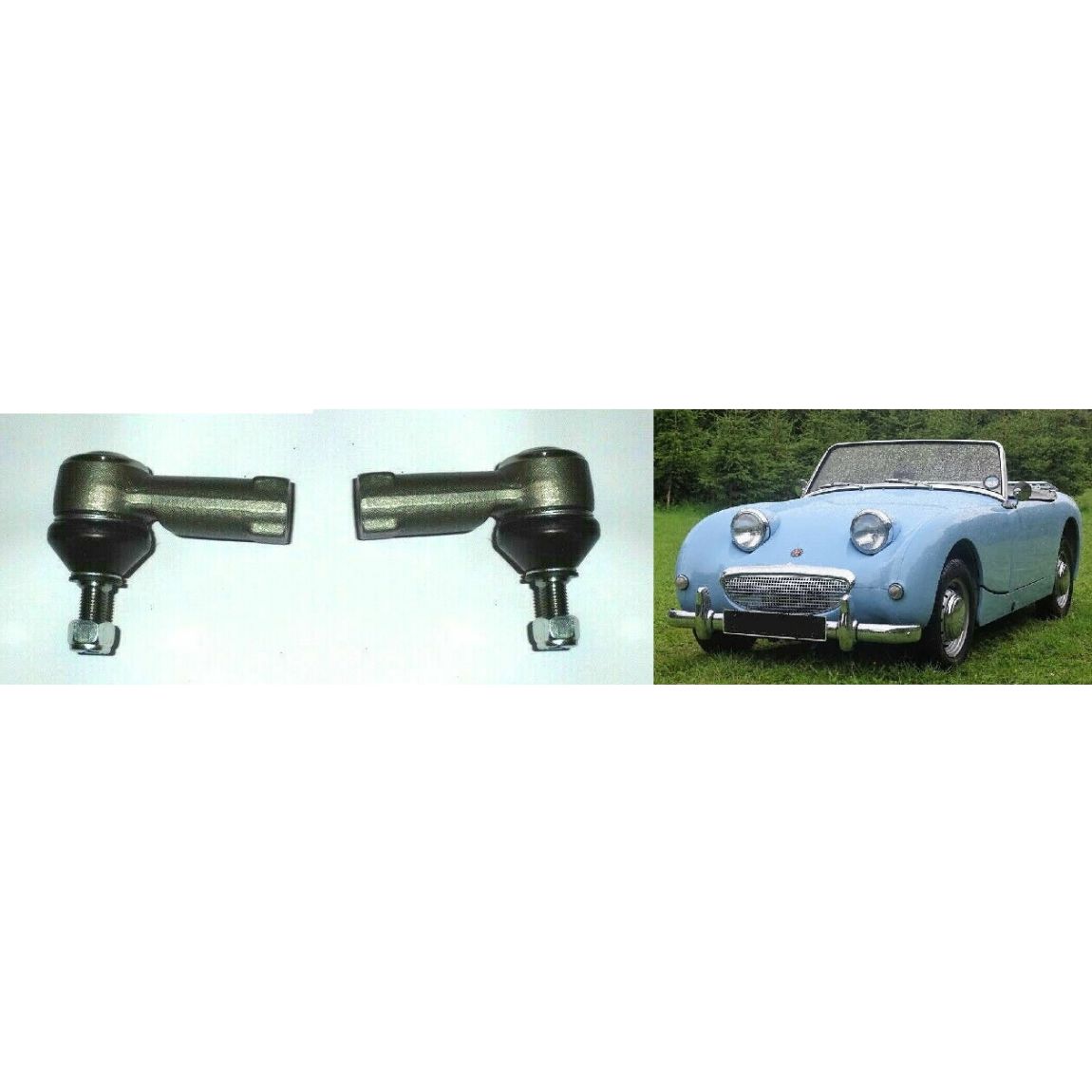 TRACK ROD ENDS x2 (Austin Healey Frogeye Sprite) (1958- 61)