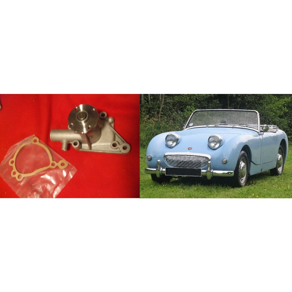 WATER PUMP (Austin Healey Frogeye Sprite) (1958- 61)
