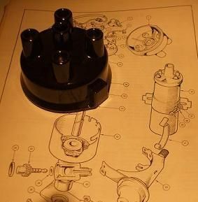 DISTRIBUTOR CAP (Triumph Spitfire) (Mk1, Mk2, Mk3 & Mk4) (1962- Dec 74)