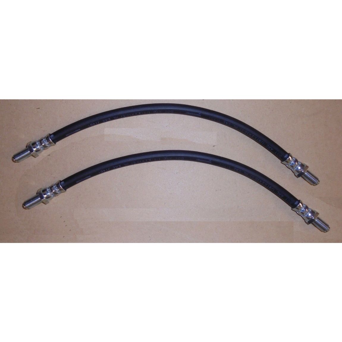 FRONT BRAKE HOSES x2 (Lotus Eclat) (2.0 & 2.2) (1975- 82 Only) 