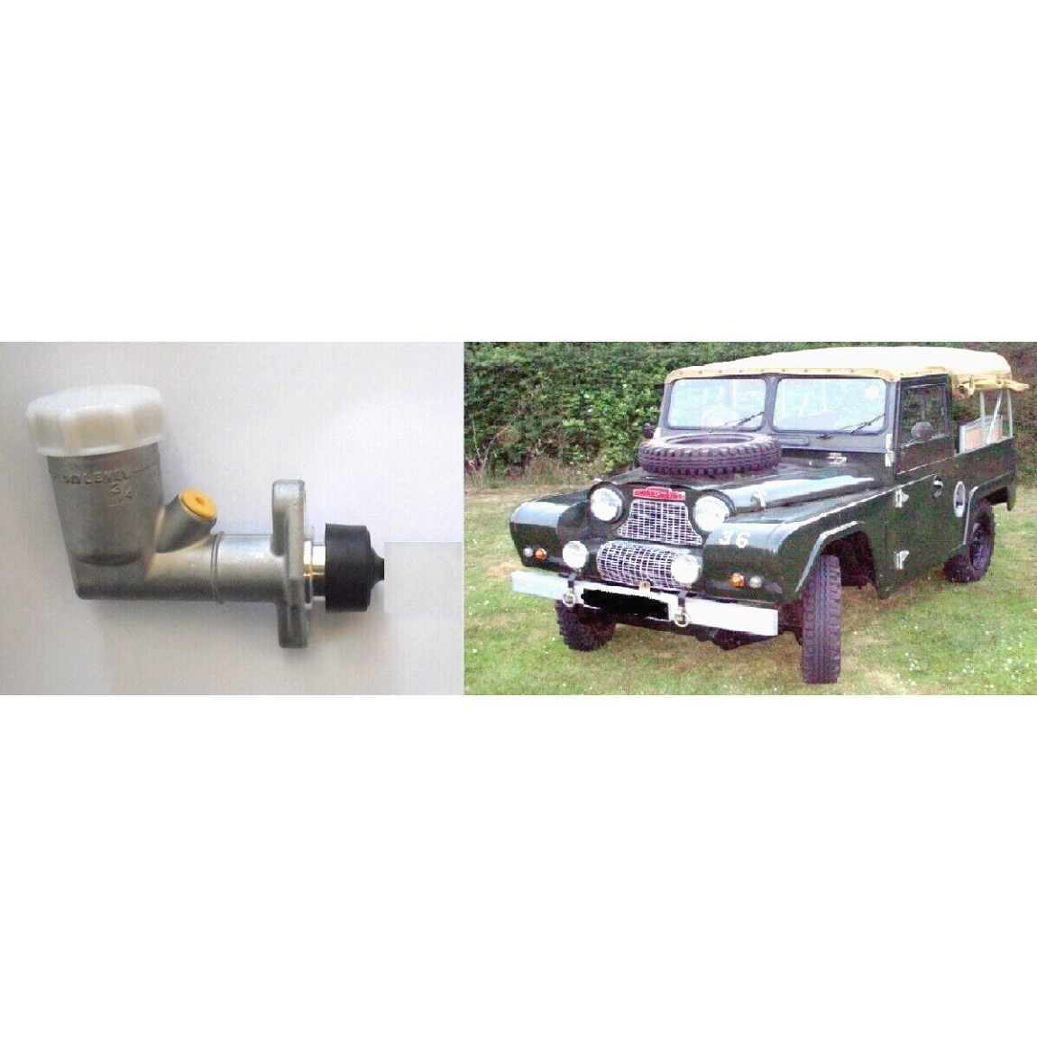 BRAKE MASTER CYLINDER x1 (Austin Gipsy) (1958-  68) 
