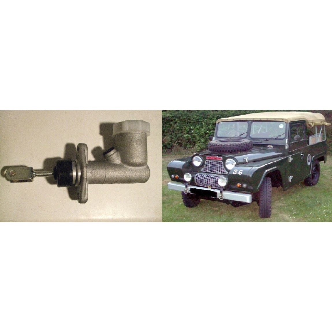 CLUTCH MASTER CYLINDER x1 (Austin Gipsy) (1958- 68) 