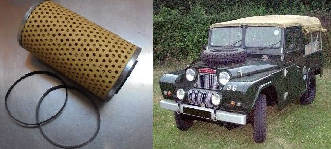 OIL FILTER (Austin Gipsy) (2.2 Litre Petrol) (1958- 68)  
