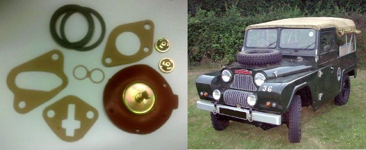 FUEL PUMP DIAPHRAGM REPAIR KIT (Austin Gipsy) (** 2.2 Litre Petrol Models **) (1958- 66)