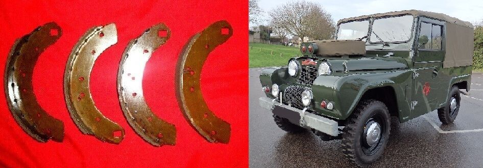 ** REAR BRAKE SHOES SET (Austin Gipsy) (** M10 SWB **) (1958- 62 Only) 