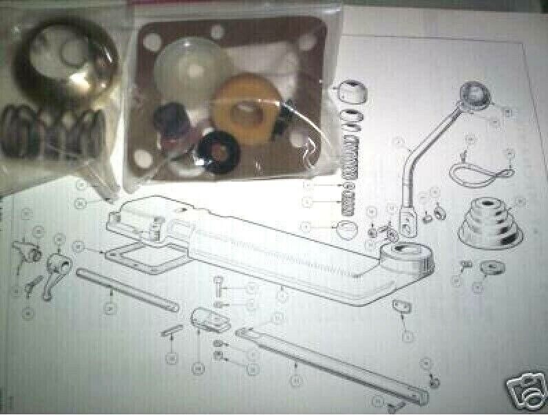 GEAR LEVER BUSH KIT (Triumph Herald & Vitesse) (1962- 71) 