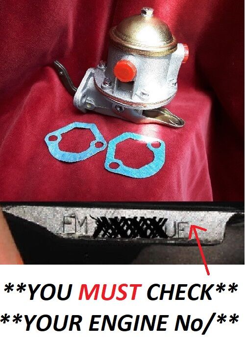 FUEL PUMP (Triumph Vitesse 2.0) (Mk1 Late & Mk2) (** From Eng. No/ HC4501- **) 