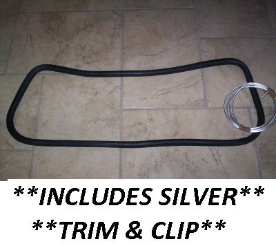 FRONT WINDSCREEN RUBBER SCREEN SEAL + TRIM (Triumph Spitfire Mk1, Mk2 & Mk3 & GT6 Mk1 & Mk2) (** 1962- 70 Only **)