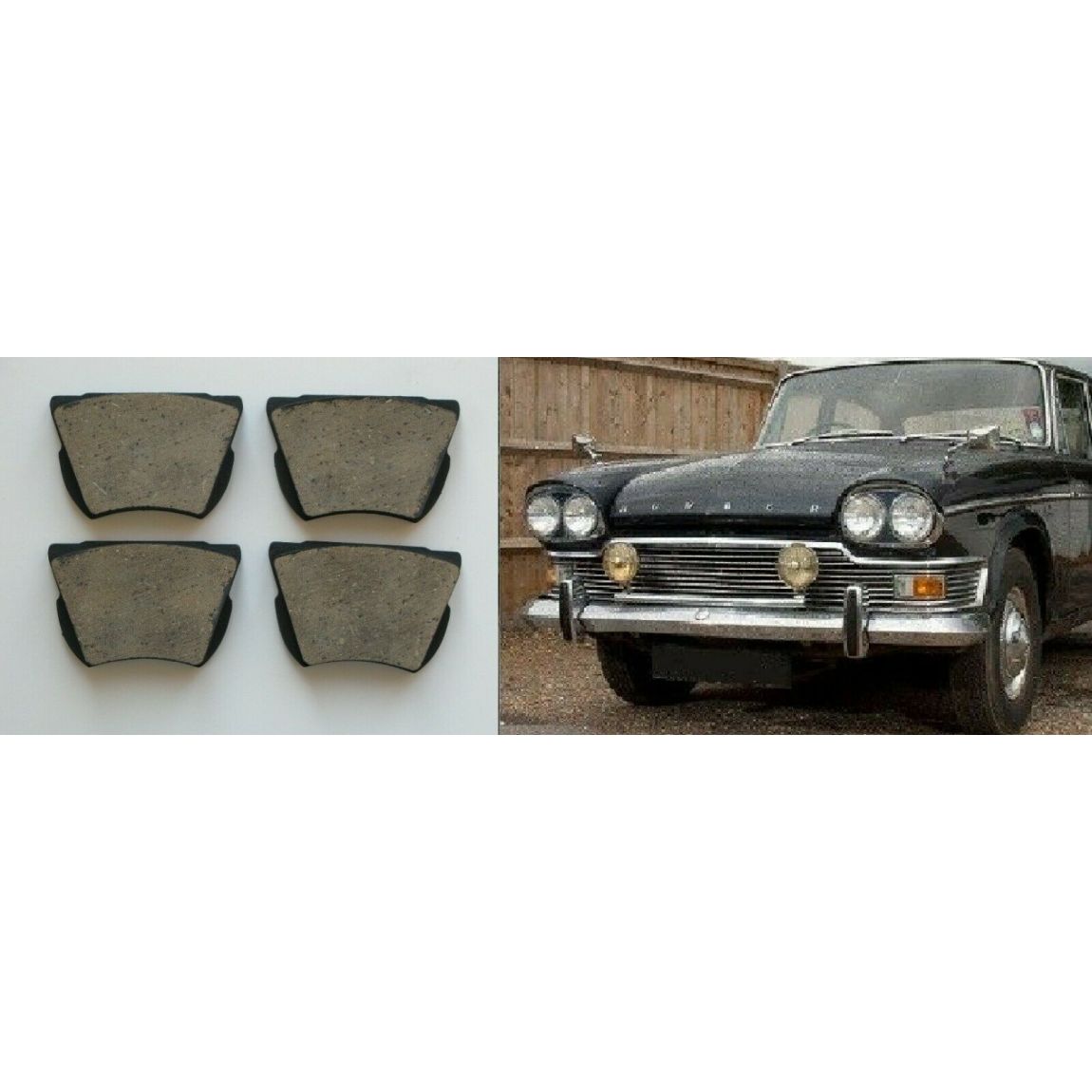 FRONT BRAKE PADS SET (Humber Imperial) (1964- 66) 