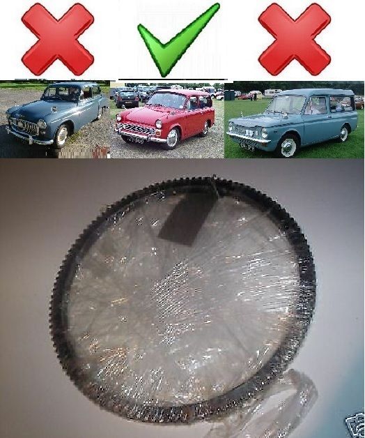 STARTER RING GEAR (Hillman Husky) (Ser.123) 1390cc OHV) (1958- 65)