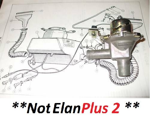 HEATER CONTROL VALVE TAP (Lotus Elan) (* Not Plus 2**) (1962- 74) 