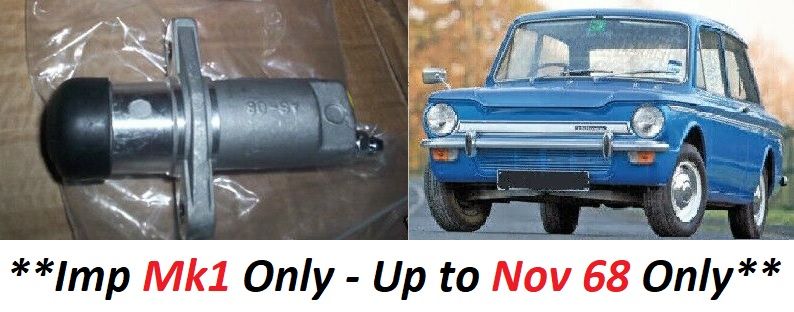 CLUTCH SLAVE CYLINDER (Hillman Imp) (**Mk1 Only**) (**1963- Nov 68 Only**)  