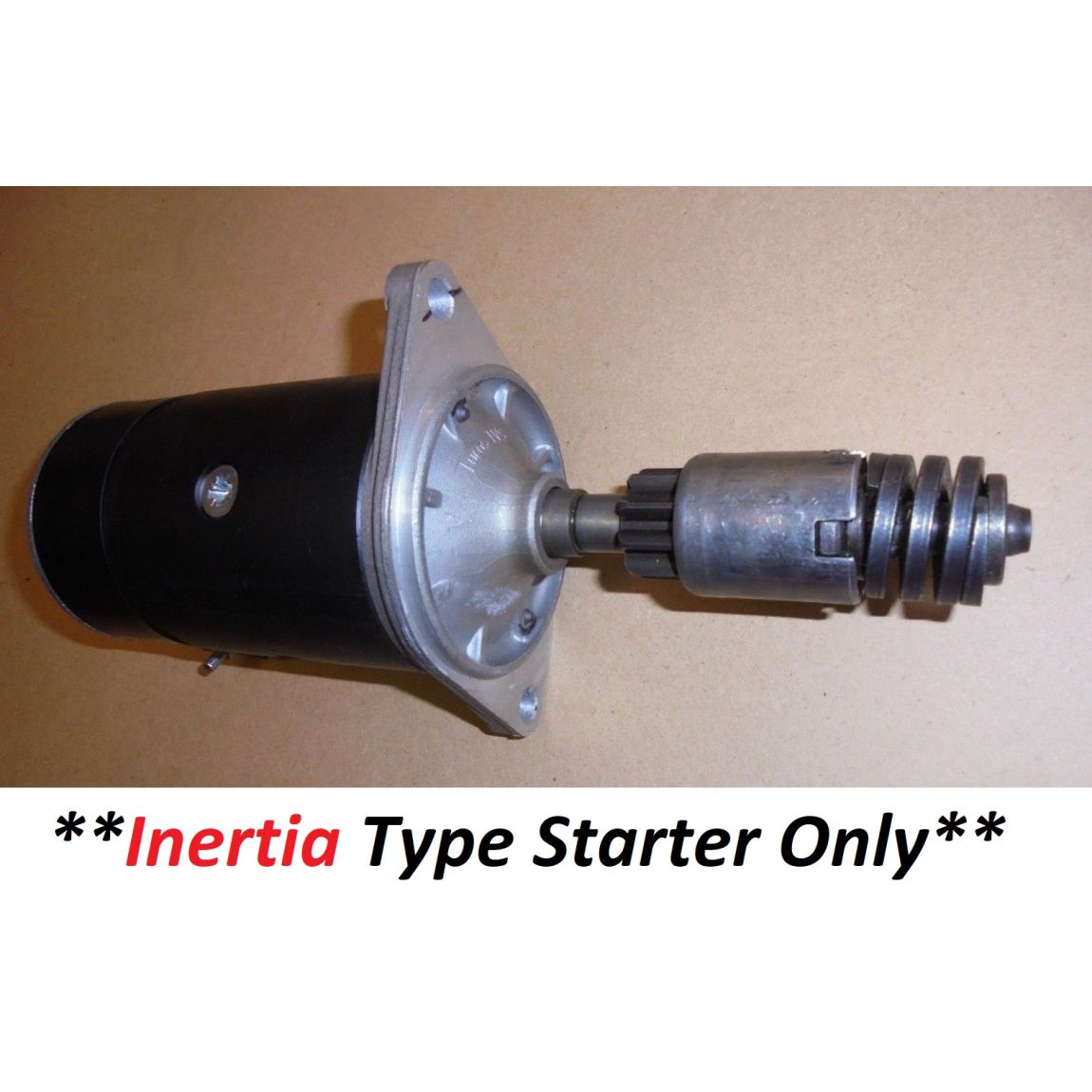 STARTER MOTOR (Hillman Hunter) (1500 & 1725) (** INERTIA TYPE **) (1966- 77)  