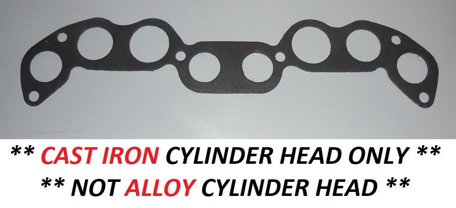 INLET / EXHAUST MANIFOLD GASKET (Commer PA PB Van & Dodge Spacevan) (1500, 1600 & 1725) (** Cast Iron Head **) (1960- 82)   