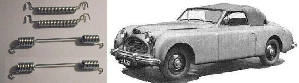 REAR BRAKE SHOE SPRINGS x4 (Jensen Interceptor) (1950- 55) 