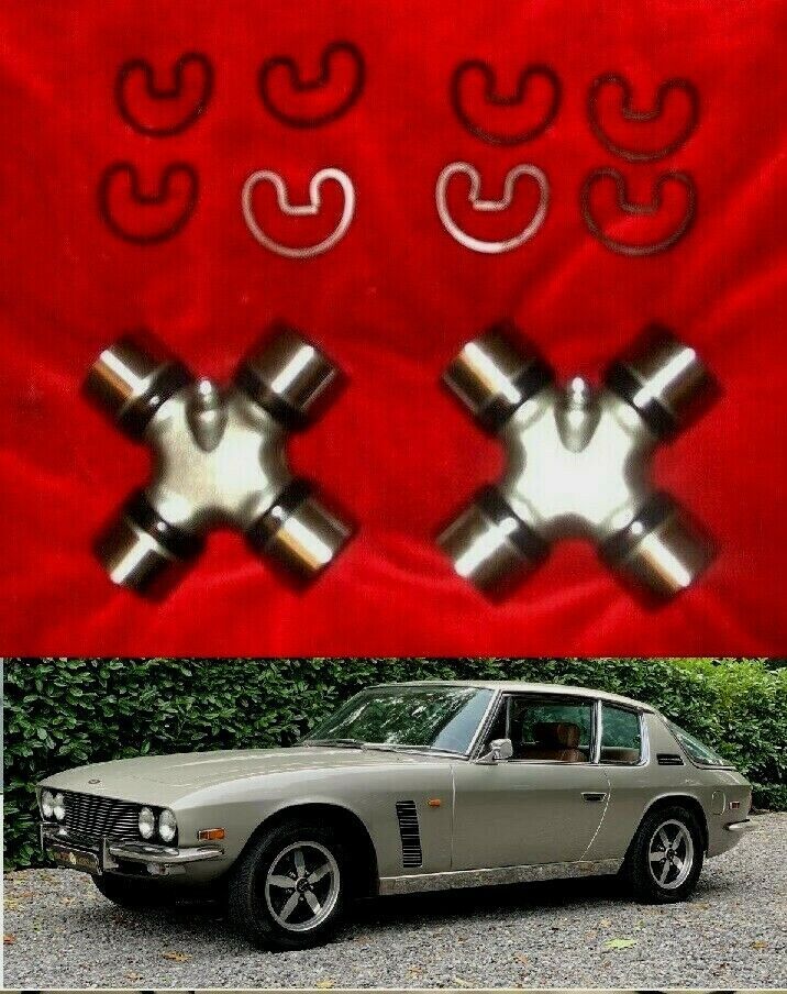 PROPSHAFT UNIVERSAL JOINTS x2 (Jensen Interceptor) (6.3 & 7.2) (1966- 76)
