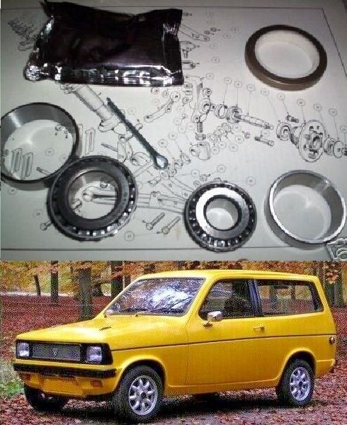 FRONT WHEEL HUB BEARING KIT x1 (Reliant Kitten) (1975- 82)