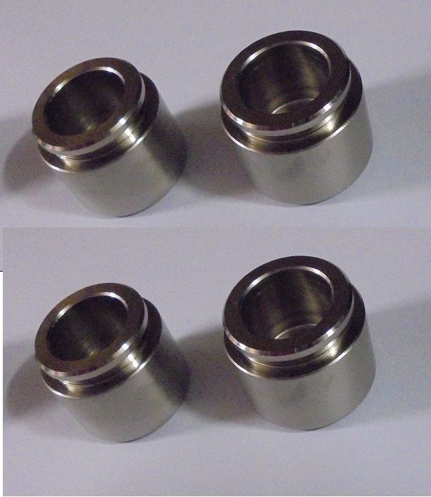 REAR BRAKE CALIPER PISTONS x4 (Lancia Fulvia) (Sep 1970- 76) 