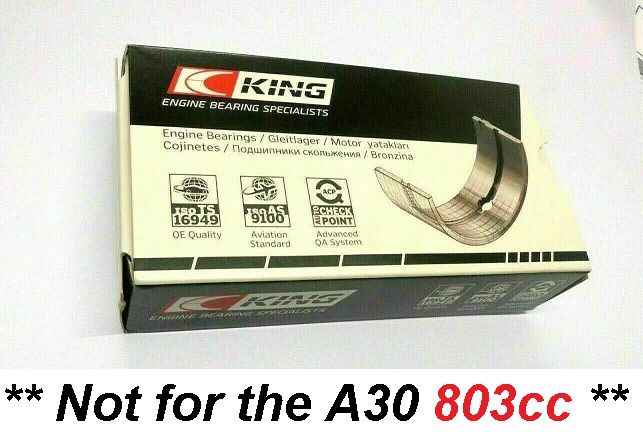BIG END BEARINGS SET +10 (Austin A35) (Van & Saloon) (948cc & 1098cc) (1956- 68)