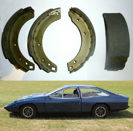 REAR BRAKE SHOES SET (Marcos Mantis) (1970- 71) 