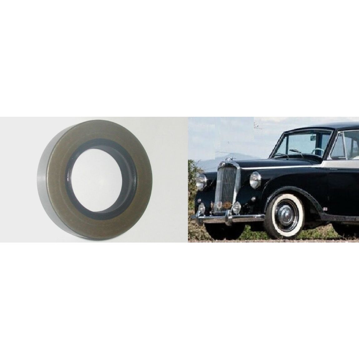 FRONT DIFFERENTIAL AXLE PINION OIL SEAL x1 (Triumph Mayflower) (1949- 53)  