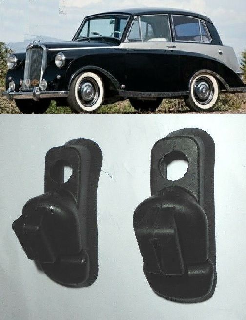 REAR WHEEL CYLINDER GAITERS x2 (Triumph Mayflower) (1949- 53) 