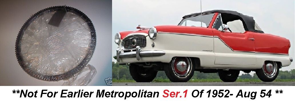 STARTER RING GEAR (Austin Metropolitan) (Ser.234) (1200 Late & 1500) (**From Aug 54- 61**) 