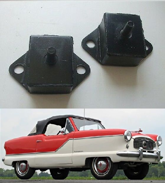GEARBOX MOUNTS x2  (Austin Metropolitan) (1953- 61) 