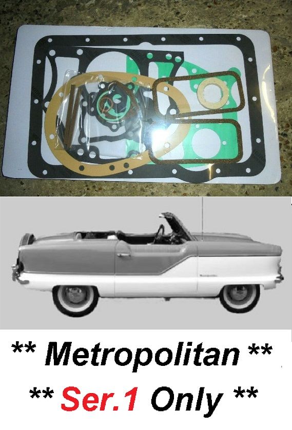 SUMP GASKET ENGINE SET (Austin Metropolitan) (**Ser.1 Only**) (1953- Aug 54 Only)