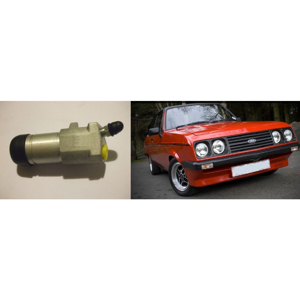 CLUTCH SLAVE CYLINDER (Ford Escort Mk2) (Mexico, Twin Cam, RS1600 & RS2000) (1975- 80) 