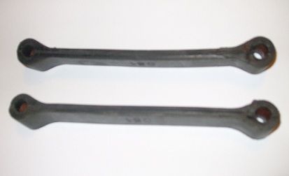 REAR AXLE REBOUND RUBBER STRAPS x2 (MGB & V8) (1975- 80)