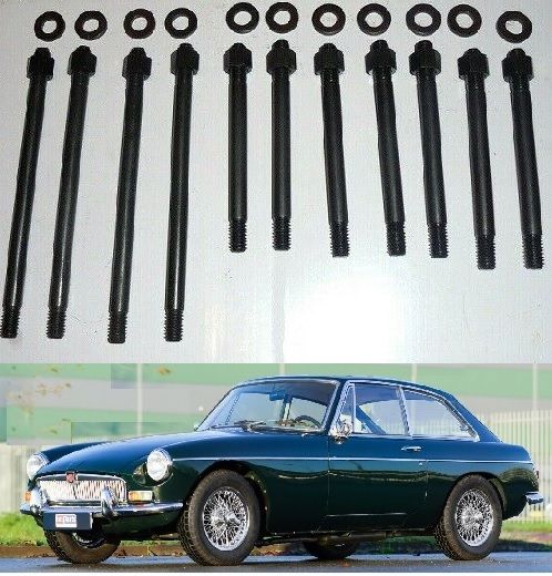 HEAD BOLTS SET x11 (MGB 1800cc) (1962- 80)