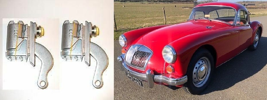 REAR BRAKE WHEEL CYLINDERS x2 (MG A) (1955- 62) 