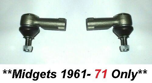 TRACK ROD ENDS x2 (MG Midget) (**1961- 71 Only**) 