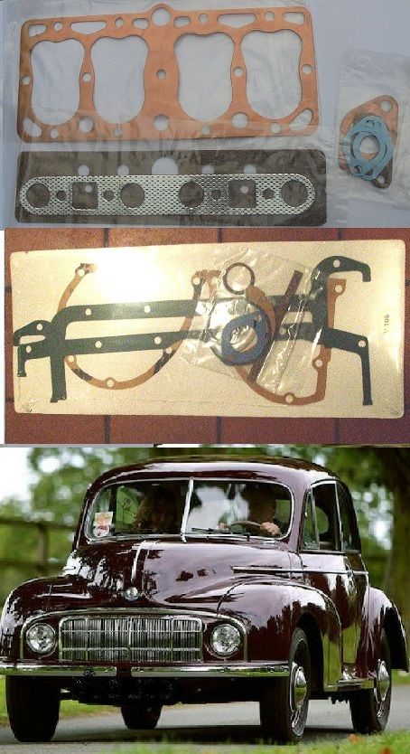 HEAD & SUMP (COMPLETE ENGINE GASKET SET) (Morris Minor) (Side Valve 918cc) (1948- 52) 