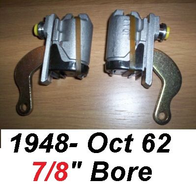 REAR BRAKE WHEEL CYLINDERS x2 (Morris Minor) (**1948- Oct 62 Only**)   
