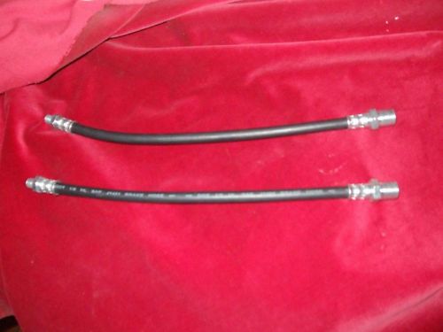 FRONT BRAKE HOSES x2 (Morris Minor) (From 1956- 71)