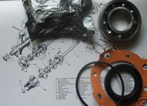 REAR WHEEL HUB BEARING KIT x1 (Riley 1.5 Saloon) (1958- 65) 