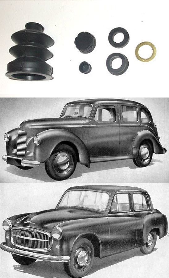 BRAKE MASTER CYLINDER REPAIR SEALS KIT (Hillman Minx) (Mk2 Mk3 Mk4 Mk5 Mk6 Mk7 Mk8) (1948- 56)