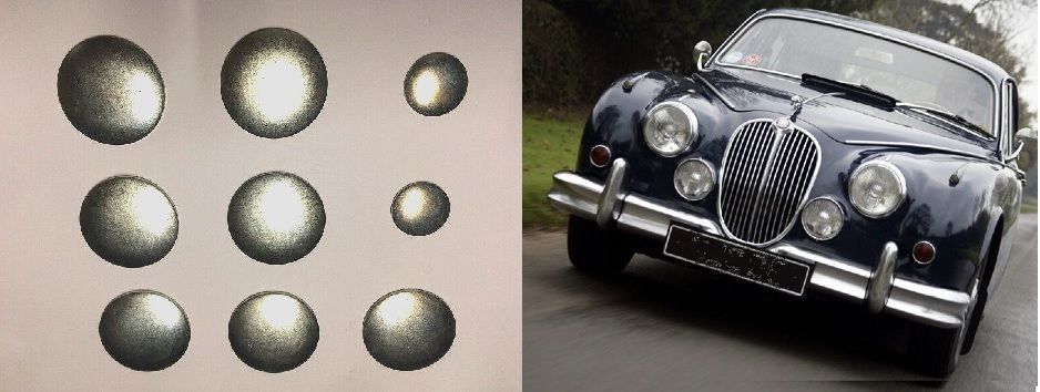 CORE PLUG ENGINE SET (Jaguar Mk1, Mk2 Saloon) (2.4, 3.4 & 3.8 Litre) (1955- 67)  