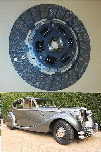CLUTCH PLATE ONLY (Jaguar Mk5) (2.5 Litre Saloon) (1948- 51)