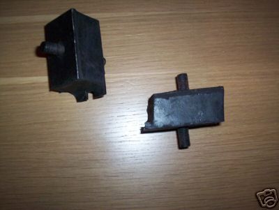 FRONT ENGINE MOUNTS x2 (Morris Minor) (Side Valve) (1948- 52)