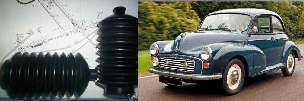 STEERING RACK GAITERS x2 (Morris Minor) (1948- 71) 
