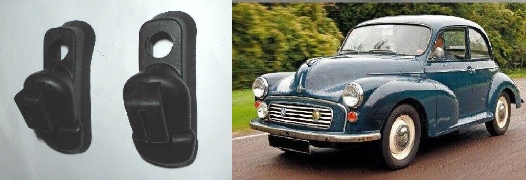 REAR WHEEL CYLINDER GAITERS x2 (Morris Minor) (1948- 71) 