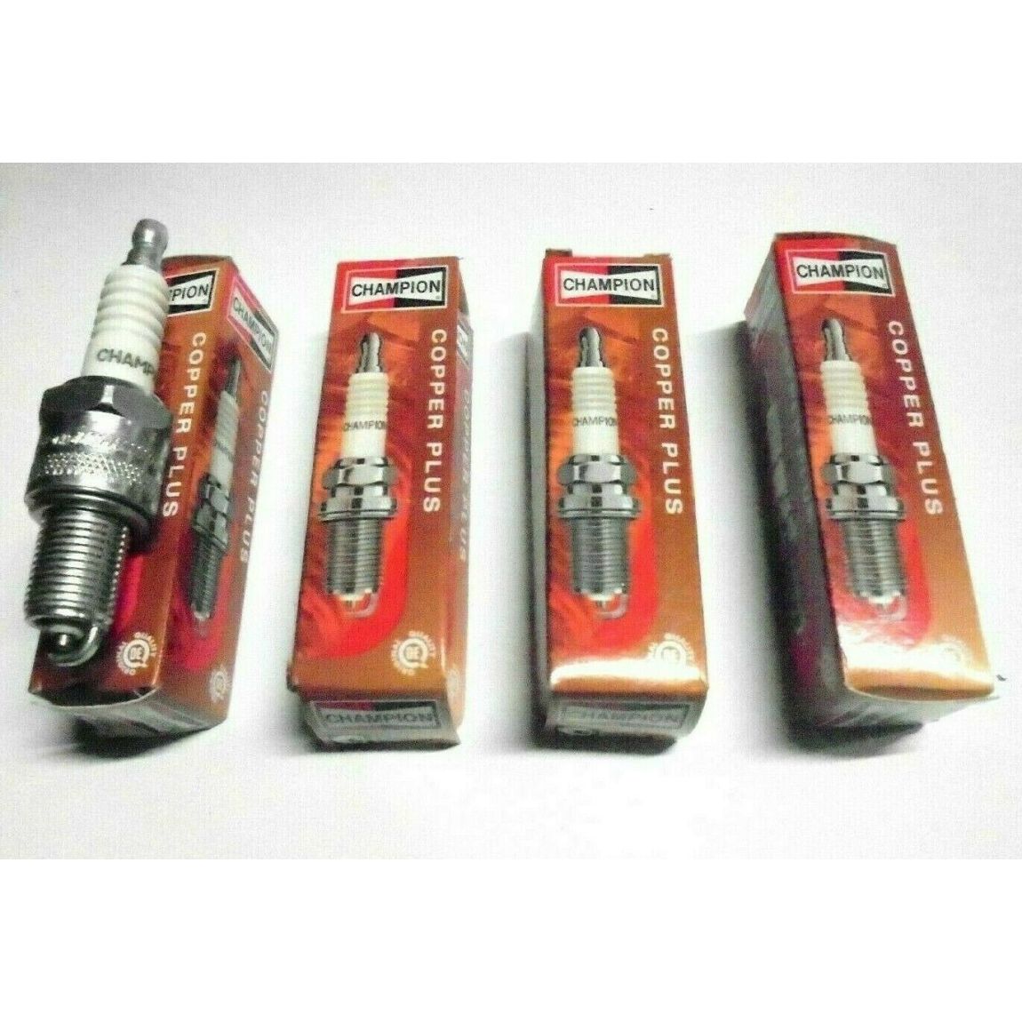 SPARK PLUGS x4 (Ford Consul Capri Classic) (109e & 116e) (1340cc & 1500cc) (1961- 64) 