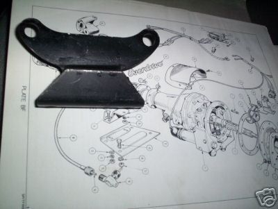 OVERDRIVE GEARBOX MOUNT (Triumph Herald & Vitesse)