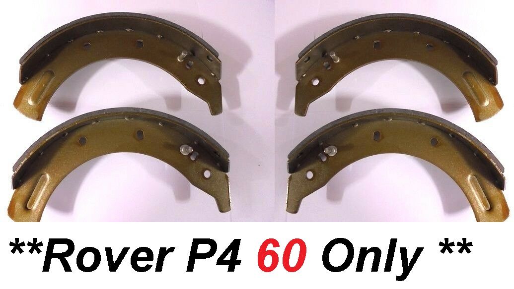 FRONT BRAKE SHOES SET (Rover P4 60) (1953- 59) 